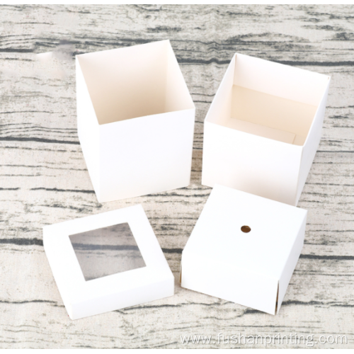 Custom Luxury White Rigid Candle Box